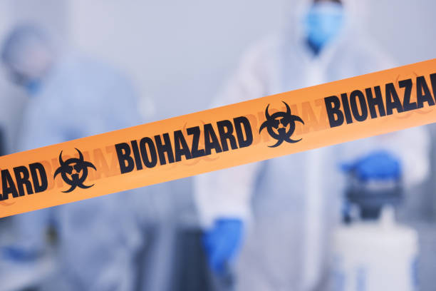 Professional Drug Lab Cleanup technician working in Big Bear Lake, CA